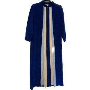 Vintage 60s velvet house dress